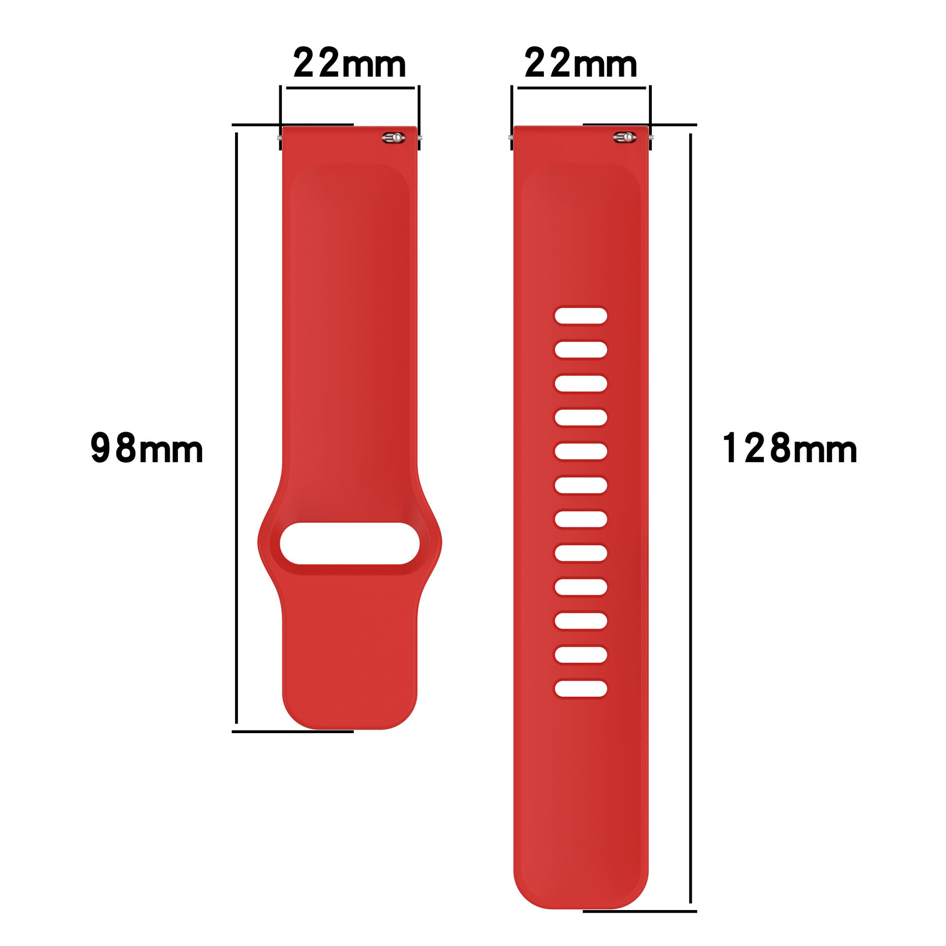 Bracelet en silicone pour Redm - Silicone Watch Band 22Mm avis et prix