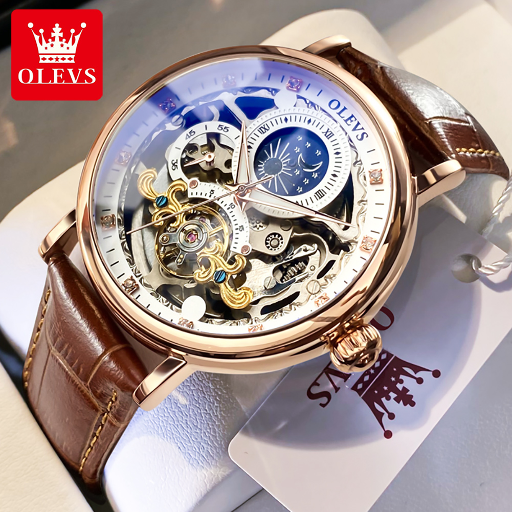 OLEVS squelette montres mécani - Seiko Watch Presage avis et prix